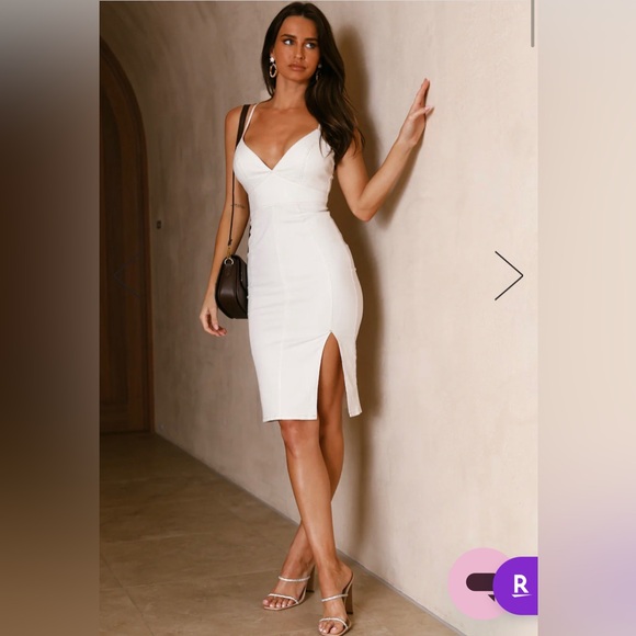 Hello Molly Pretty Girls Wear White white mini dress - size S - Picture 2 of 8